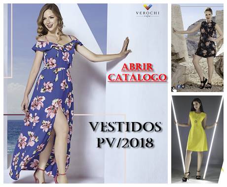 20 Vestidos de Moda para Mujer de Verochi PV-2018