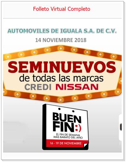 Automoviles de Iguala Ofertas Buen Fin 2018