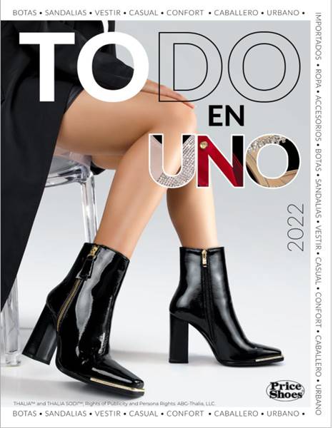 Catalogo Price Shoes Todo Uno 2022 2023 Zapatillas Mujer