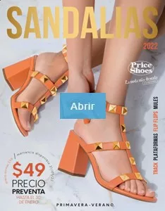 Catalogo Virtual Sandalias Price Shoes 2022 PV