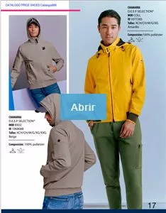 Catalogo Digital Chamarras Price Shoes 2023 Hombre OI. Chamarras y sudaderas para hombres