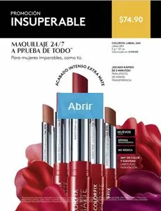 Catalogo Digital Maquillaje Esika Campaña 13 2022 Mexico. Ofertas labiales, delineadores, mascaras