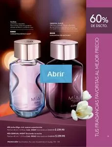 Catalogo Digital Perfumes Mujer Esika Campaña 13 2023 Mexico. Fran variedad de perfumes de dama