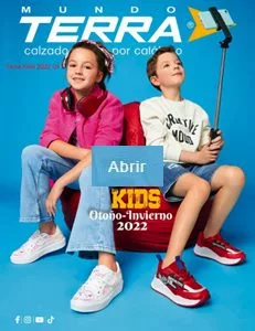 Catalogo Digital Terra Kids Zapatos Niños 2022 OI. Calzado a la moda para niñas y niños
