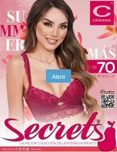 Catalogo Digital Cklass Lenceria Secrets de mujer 2023: Colección lenceria para verano de mujer. 
