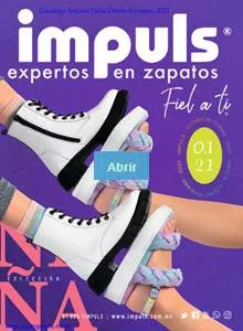 Catálogo de zapatos de niñas Impuls 2021. Colección calzado infantil de niña Otoño Invierno. 