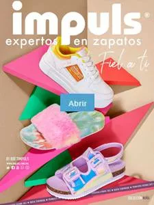 Catálogo de zapatos de niñas Impuls 2021. Colección calzado infantil de niña Primavera Verano. 