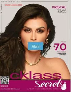 Catalogo Digital Cklass Lenceria Secrets de mujer 2022, Ropa interior de mujer: Colección Otoño Invierno. 