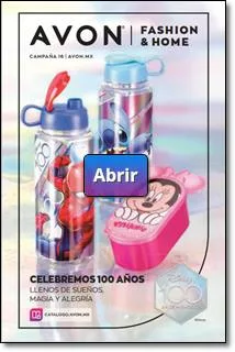 Portada Catalogo Avon Campaña 16 2023 Fashion Home Mexico