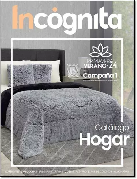 Catalogo Hogar Incognita Blancos PV 2024