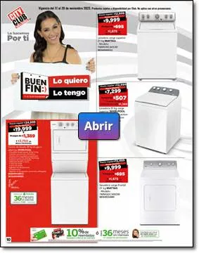 Portada Buen Fin City Club Linea Blanca 2023