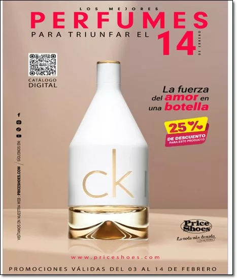 Ofertas Price Shoes Perfumes 14 Febrero 2024