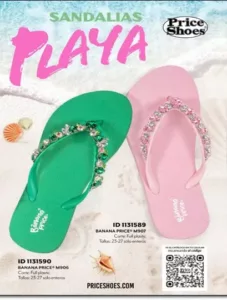 Folleto Sandalias de Playa Price Shoes 2024