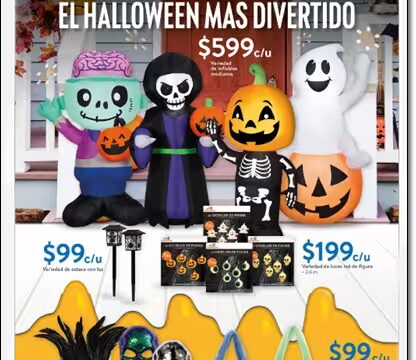 Catálogo Walmart Halloween 2024 SepOct