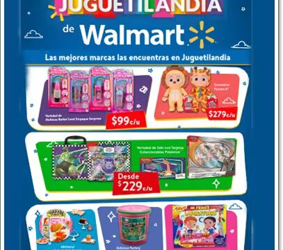 Catalogo Jueguetes Juguetilandia Walmart noviembre 2024