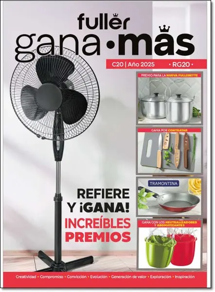 Portada Catálogo Gana Mas Fuller Campaña 20 2025 MX