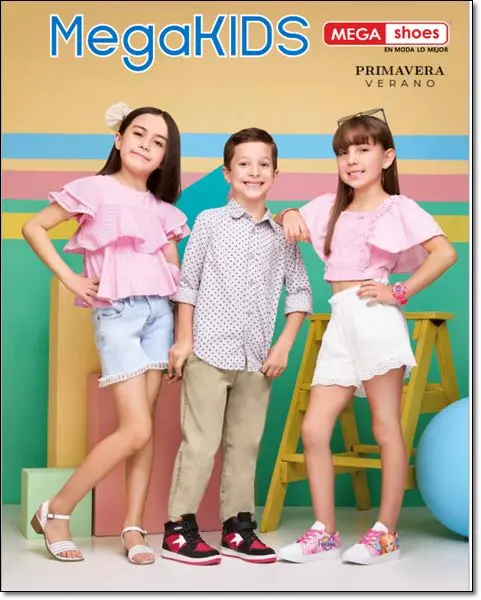 Portada Catalogo Megashoes Kids 2025 PV