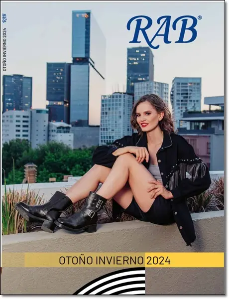 Portada Catálogo RAB Calzado Otoño Invierno 2024