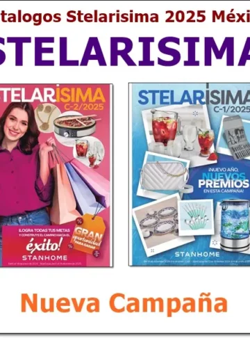 Nuevos Catalogos Stelarisima 2025 México