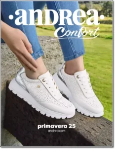 Catálogo Andrea Confort 2025 – Zapatos cómodos para mujer
