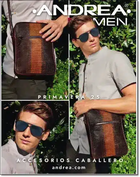 Catalogo Andrea Accesorios Hombre 2025 Primavera Nuevo Catálogo Andrea Accesorios Hombre 2025 Primavera