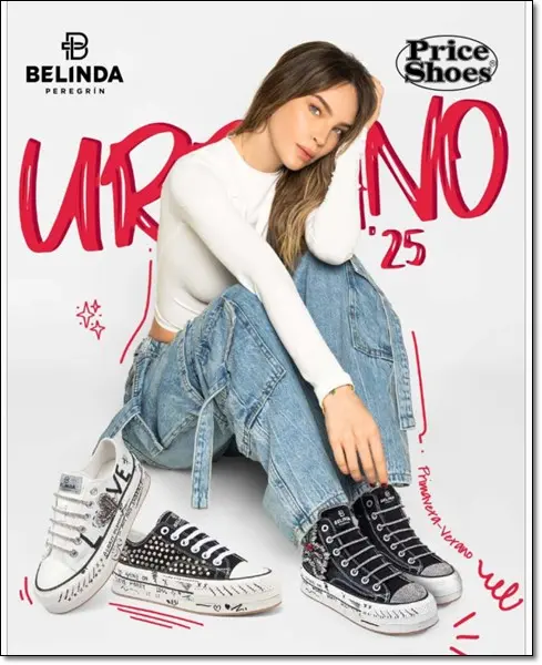 Portada Nuevo Catalogo Urbano Price Shoes 2025 PV