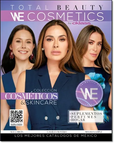 Portada Catálogo We Cosmetics Cklass 2025 Cosmeticos Primavera