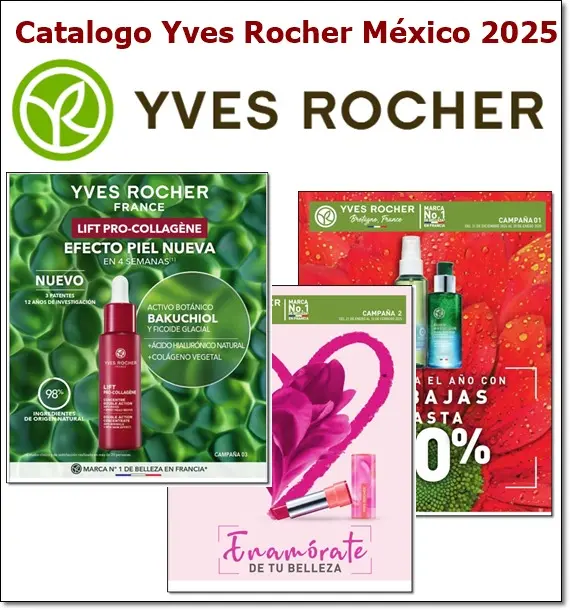 Nuevo Catálogo Yves Rocher 2025 México