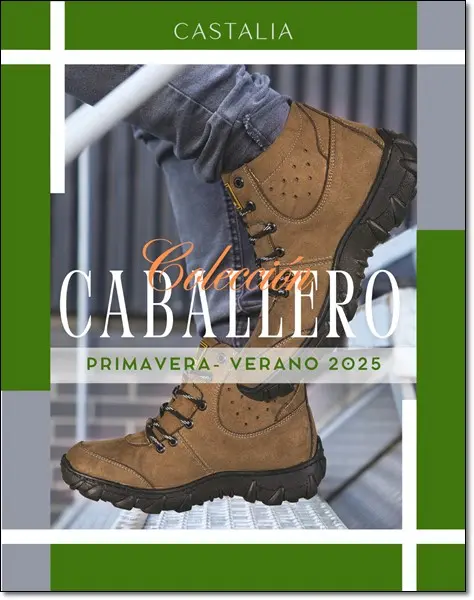 Portada Nuevo Catálogo Castalia Caballero Primavera Verano 2025