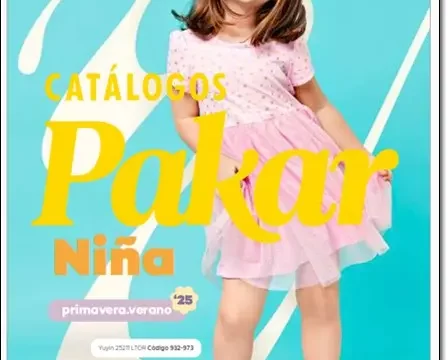 Nuevo Catálogo Pakar Niña 2025 PV