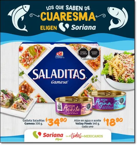 Portada Promociones Soriana Híper Cuaresma Ofertas 12 Marzo 2025