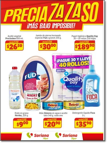 Portada Promociones Soriana Híper Preciazazaso 12 Marzo 2025