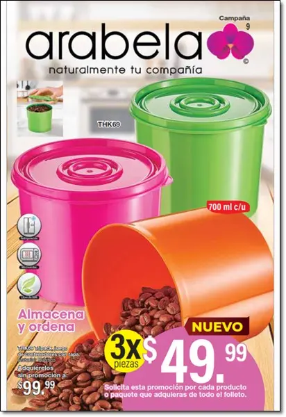 Portada Nuevo Catálogo Arabela Campaña 9 2025 MX