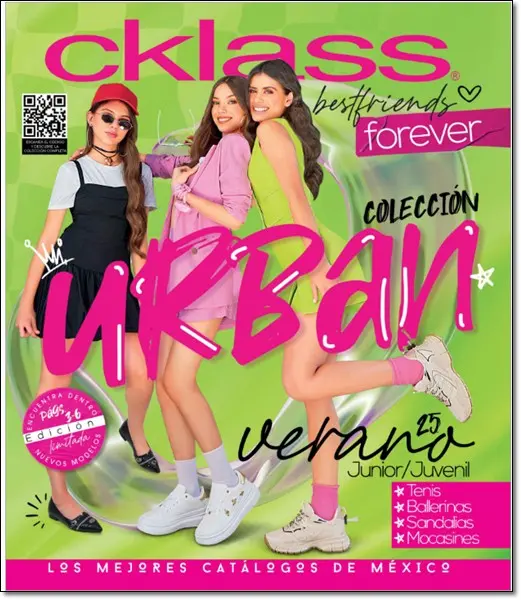 Portada Nuevo Catálogo Cklass Urban Tenis 2025 V
