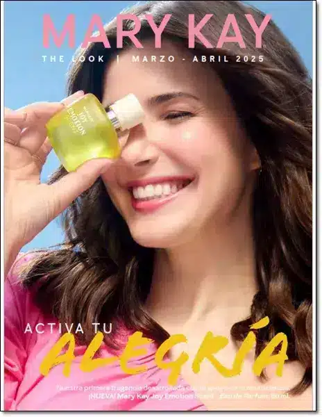 Portada Nuevo Catálogo Mary Kay Campaña Marzo y Abril 2025 MX