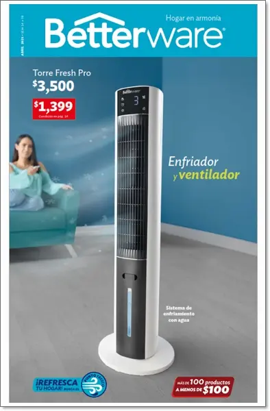 Portada Catalogo Betterware Abril 2025 Mexico