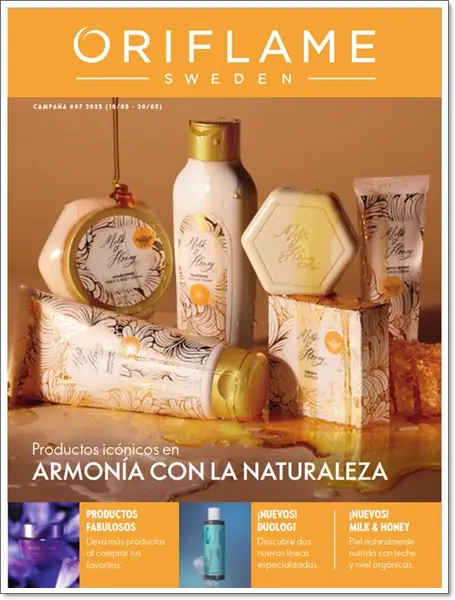 Portada Catalogo Oriflame Campaña 7 2025 Mexico