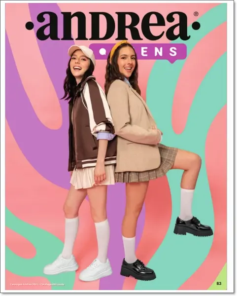 Catalogo Escolar Andrea 2025 Teens