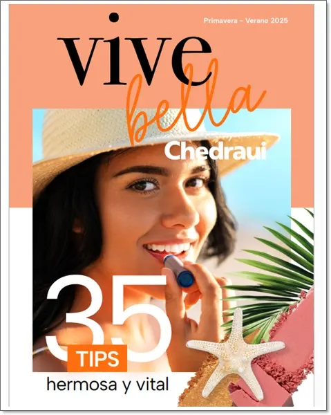 Folleto Chedraui Belleza Primavera Verano 2025