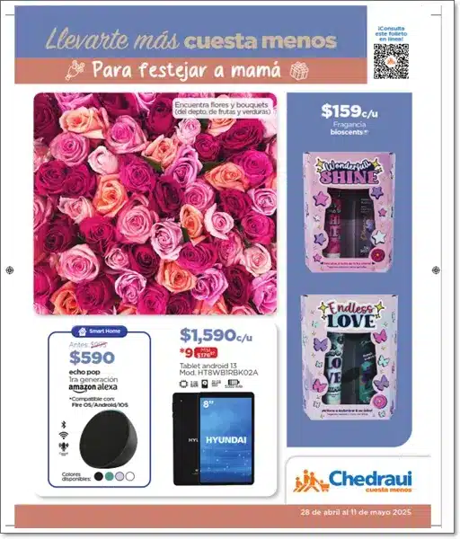 Ofertas Chedraui CD Dia de las Madres 2025