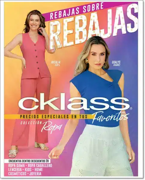 Catalogo Cklass Rebajas sobre Rebajas Ropa julio 2025 Catálogo Cklass Rebajas sobre Rebajas Ropa julio 2025