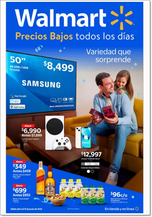 Catalogo Walmart Dia del Padre 2025 México