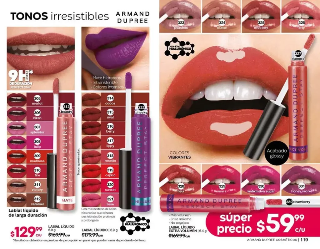 Labial Liquido Armand Dupree por 59.99 Julio 2025 Labial Líquido Armand Dupree por $59.99 Julio 2025