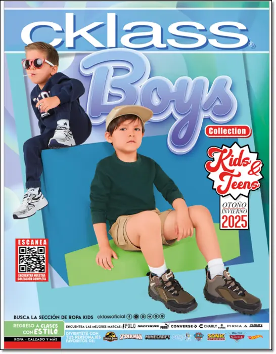 Catálogo Cklass Niño Otoño Invierno 2025 México