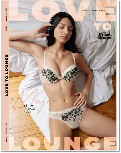 Catalogo Virtual Lenceria Price Shoes 2025 OI Love To Lounge