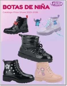 Catálogo de Botas para Niñas Price Shoes 2025-2026
