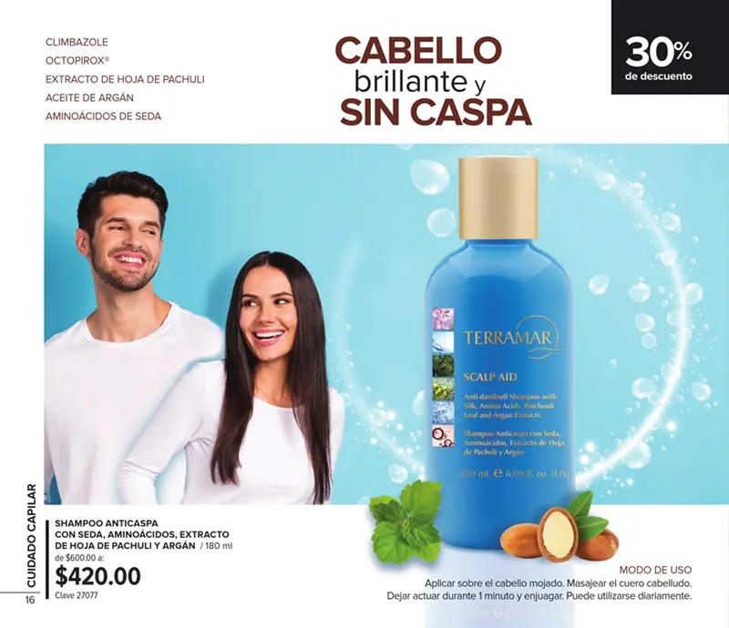 Shampoo Anticaspa Terramar Julio 2025 Shampoo Anticaspa Terramar Julio 2025