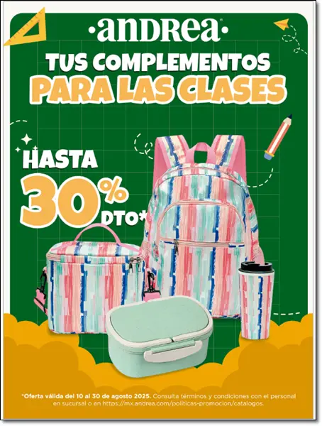 Folleto Andrea Complementos Regreso a Clases 2025