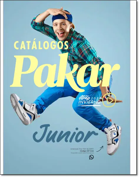 Catalogo Pakar Junior 2025 Calzado Otoño Invierno