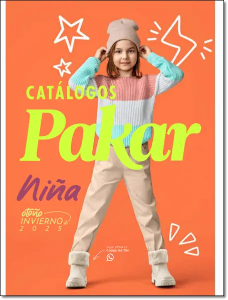 Catalogo Pakar Niña 2025 Calzado Otoño Invierno